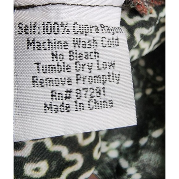 Johnny Was Size XS Cupra Rayon Tunic Boho Hippie Designer - Picture 6 of 6